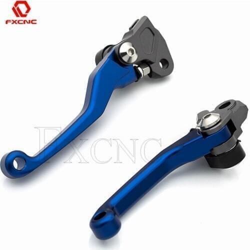 Matt Color Motocross Dirt Pit Bike Dirtbike Brake Clutch Lever For Kawasaki KLX450R KLX 450 R 2008-2009 Foldable Levers
