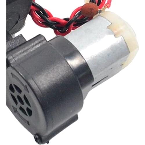 RC Metal Smoke Generator Gear Box Unit with Pipe Connector Fit for Henglong 3918 1:16 RC Hobby Model Tank Upgrade Accessories