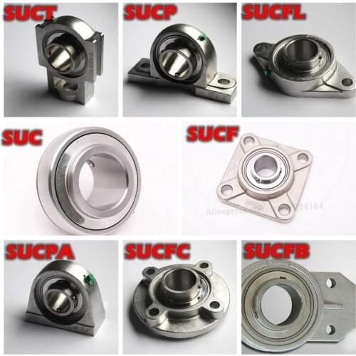Stainless Steel SUC211 SUCF211 SUCFL211 SUCP211 SUCT211 SUCFB211 SUCPA211 SUCFC211 Insert bearing Pillow Block Bearing Housing