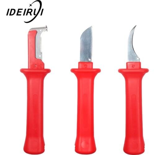 6 kinds cable stripper knife 31HS german style 440c blade pvc handle Stripping the scope of diameter of 50mm below hand tools