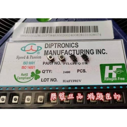 Original New 100% PTLGP1-Q-T/R touch switch 3.5*4.7*2.1H SMD car remote control button
