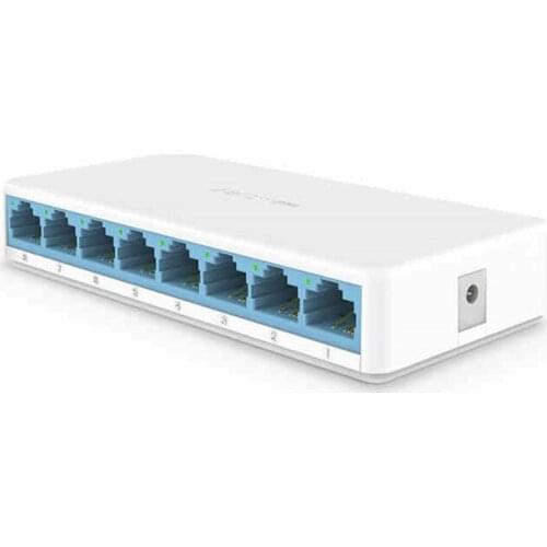 MoGood US Plug Typ POE Switch Transmission Equipment 8 Interfaces Switch 10M/100M For 8CH NVR And CCTV IP Cameras