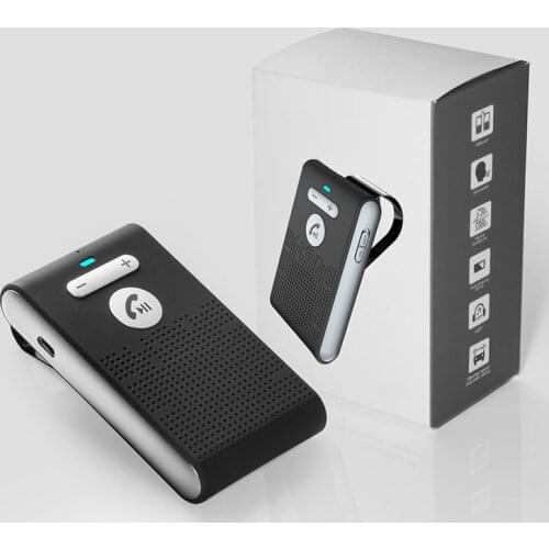 Portable Bluetooth System Wireless Hands-Free Bluetooth 5.0 Speakerphone A2DP Streaming Car Kit Car Accessories