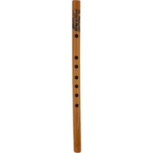Durable Chinese Traditional Flute Perform Bamboo Xiao Dizi Vertical Bamboo Flute 33cm Length