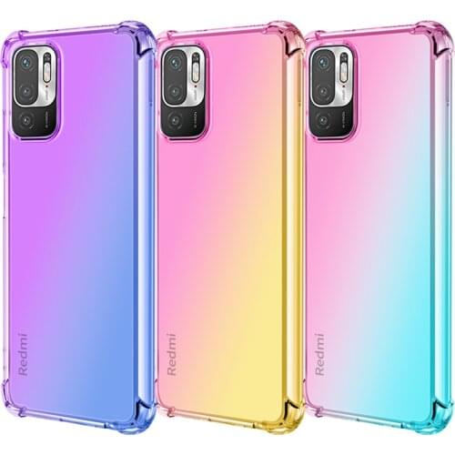 Anti-Knock Air Bag TPU Soft Case for Xiaomi Redmi Note 10T 5G 10 T Note10T Shockproof Mobile Phone Cover