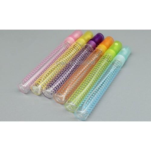 10ml Empty Perfume Spray Bottles Atomizer Refillable Bottles Crystal Cut Glass Small More Colors Long Fashion F877