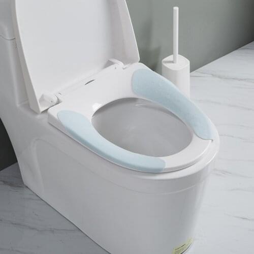 Luxury Art Toilet Seat Stickers Cover Christmas Bathroom Decor Warm Seat Cover Toilet Cushion Tapa De Inodoro Household Eg50mt