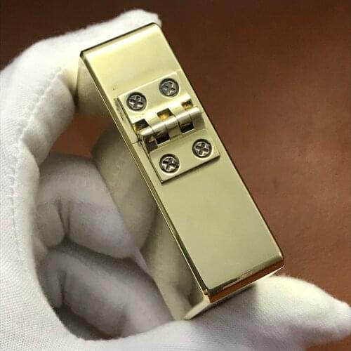Zorro Genuine Brass Kerosene Lighter Handmade Pure Copper 915 Heavy Armor Thick Gasoline Machine Collect Smoking Cigarette 230g
