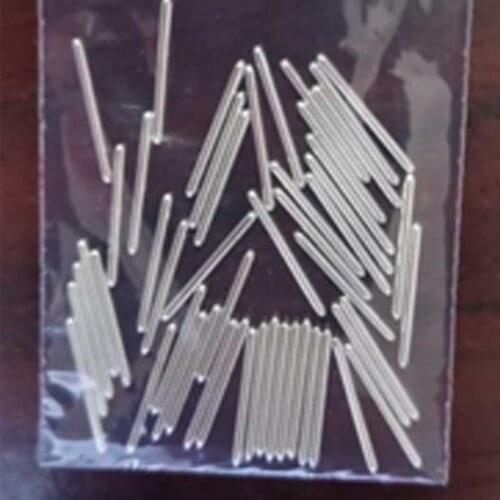 32pcs D1mm*13.8mm module power pin round straight needle tin-plating