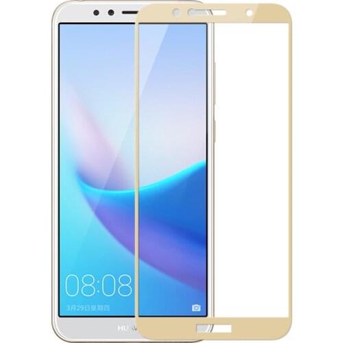3D Tempered Glass For Huawei Y6 Prime 2018 Full Screen Cover Explosion-proof Screen Protector Film For ATU-L31 ATU-L42