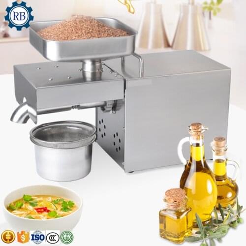 Oil Press Machine Household FLaxseed Oil Extractor Peanut Oil Presser Cold Press Oil Extraction Expeller