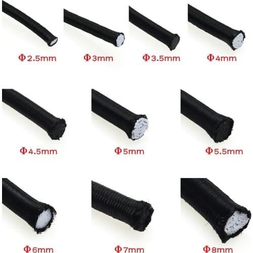 Strong Elastic Rope Cord Bungee Shock Cord Stretch String for DIY Jewelry Making Outdoor Project Tents Kayak Boat Bag Luggage