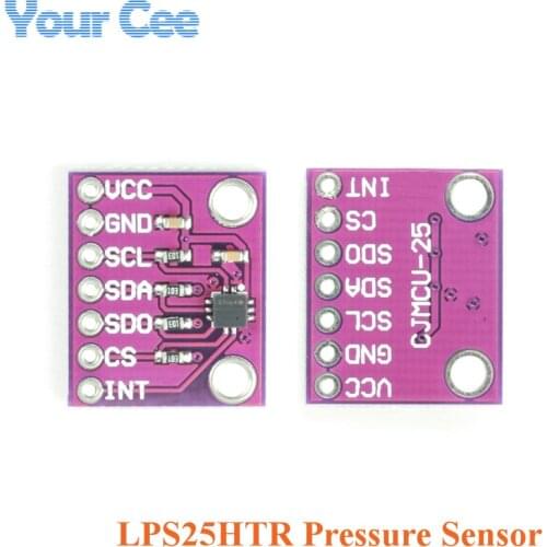 LPS25HTR Height Pressure Sensor LPS25H Mini Sensor Module High Precision ST Temperature Compensation CJMCU-25 MEMS