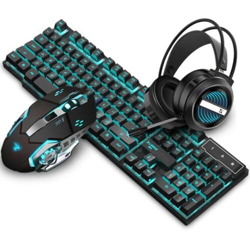 Glare keyboard And Mouse Set Wired Suspension Buttons Are Suitable For Gaming Office Desktop Notebooks