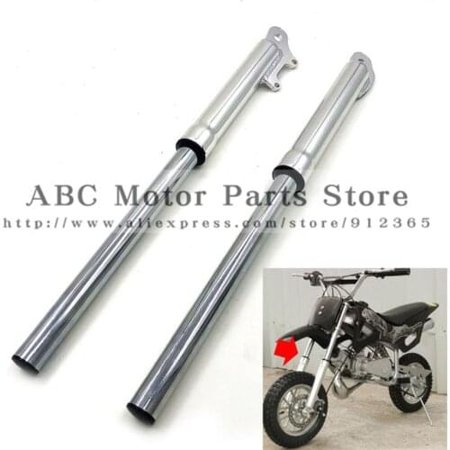 510mm Front fork shock absorption 25Mm for Mini Dirt pit bike Small cross motor 2 stoke Engine off-road motorcycle