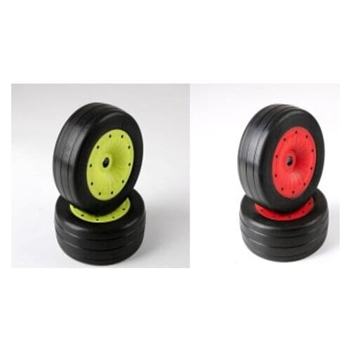 ROVAN ROFUN LOSI 5VIE-T LT Sealed Frame Bald Tire Assembly (General BAHA 4WD/SLT)