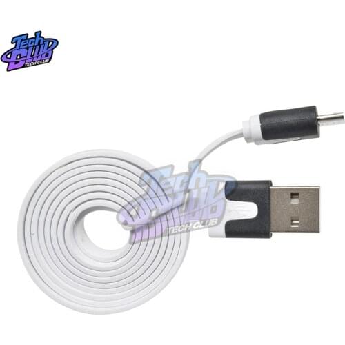 1M 3.3ft USB Cable White For WEMOS D1 For Wemos D1 Mini NodeMcu Wires Data Line