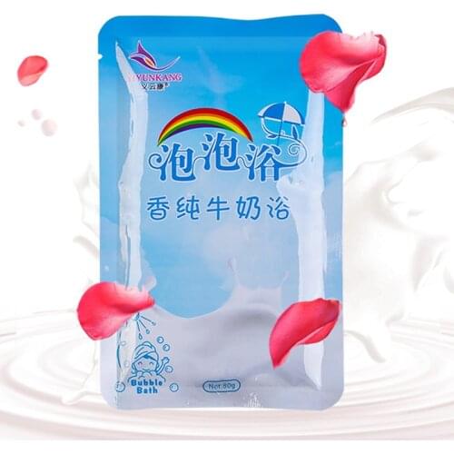 Milk Bubble Bath Liquid 80g Moisturizing Whitening Nourshing Body Wash SANA889