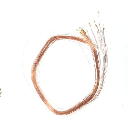 50pcs 0402 SMD led model lights HO N OO scale Pre-soldered micro litz wired LED leads wires 20cm for diorama lighting