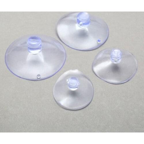 50Pcs Sucker Suction Cups 28/30/35/40mm Clear Strong Vacuum Suckers Hook Hanger For Window Kitchen Bathroom Doll Toy Fridge