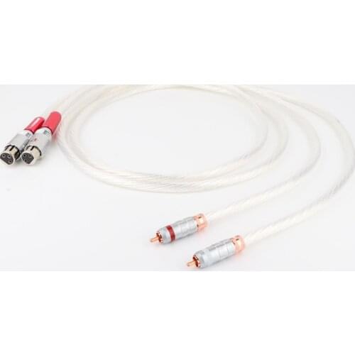 Nordost Odin Supreme Reference Analog RCA Audio Interconnect cable with XLR female to RCA male plug
