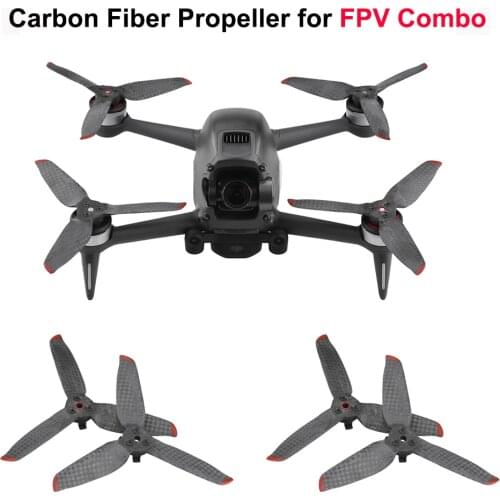 Quick Release Carbon Fiber Propeller For DJI FPV Combo Drone 5328SBlades Propeller Replacement Props for DJI FPV Accessory