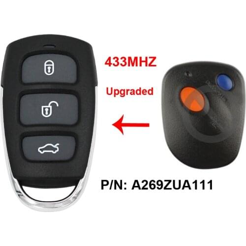 Remote Car Key Fob Upgraded Key 433MHZ P/N: A269ZUA111 88035-AC231 88036-AE060 for Subaru Baja Forester Impreza Legacy Outback