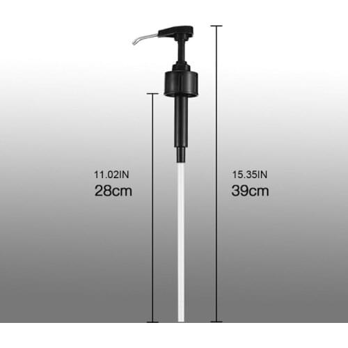 Dispenser Pump Stainless Steel Nozzle Coffee Syrup Pump Syrup Bottle Pump for Bottles Coffee Syrups Snow Wholesale&Dropship