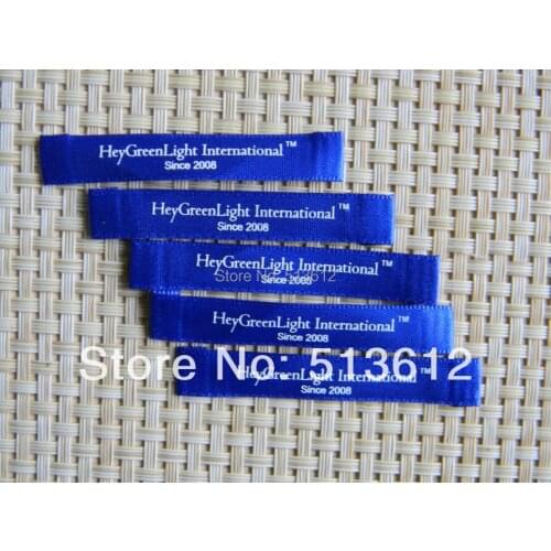 Custom make slik screen printing label /printed label /label /woven label /garment label