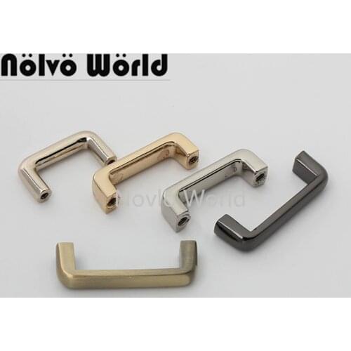 10-50 pieces 3 sizes 6 colors 5/8'' 3/4'' 1'' inner metal u shape arch bridge for chain bags connector purse hardware