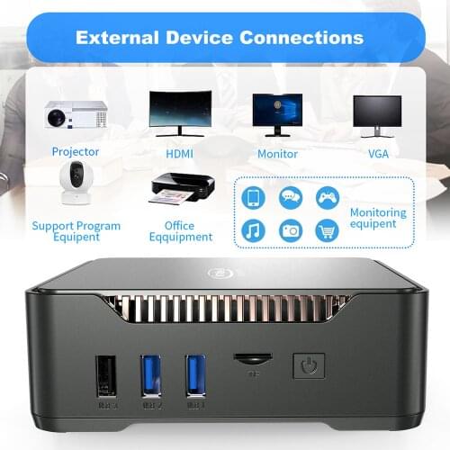 GK3V Windows 10 Mini PC 8GB DDR4 128GB 256GB 512GB 1TB SSD Gaming PC 2.4G 5G WiFi 1000M Mini Computer pc gamer