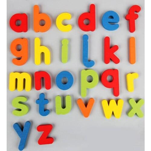 Montessori Spelling Learning Toy Wooden Alphabet Flash Cards Matching Letter Games for Toddler Kids Early Development