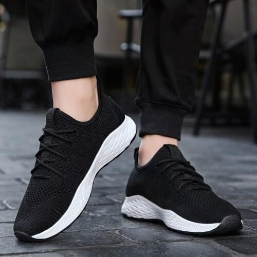 Men Running Shoes Sports Basketball Shoes Breathable Nets Anti Men Shoes Version Teenage Student Fitness Jogging Sneakers