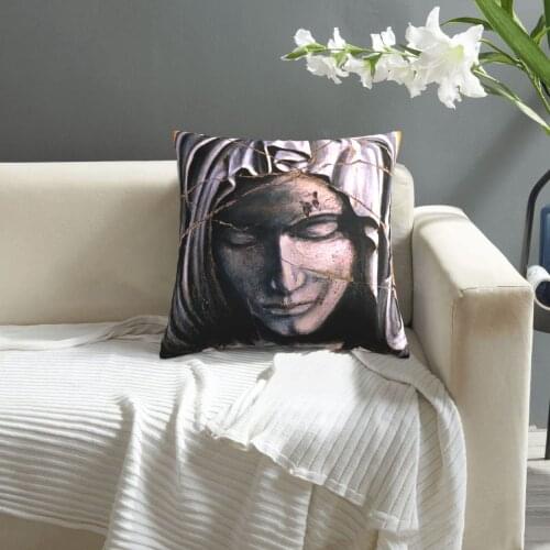 Mary Super Petram pillowcase printed cushion cover sofa waist pillow pillow cover