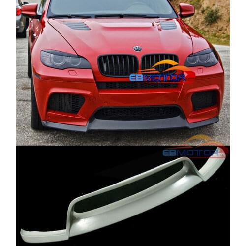 FRONT LIP SPOILER SPLITTER FOR BMW E71 X6M E70 X5M X5 M X6 M 10 -14 B242F