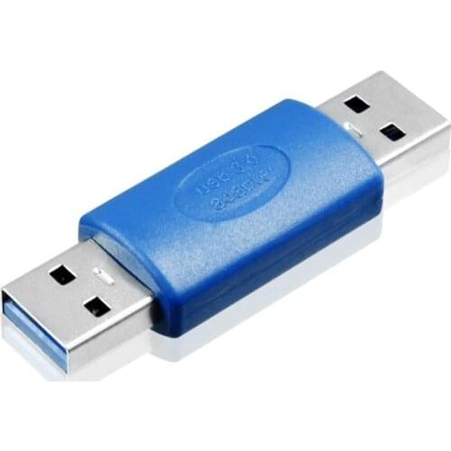 50pcs/lot USB 3.0 Adapter A Male to A Male Adapter Connector Extender Gender Changer Converter Support Data Sync and Charging