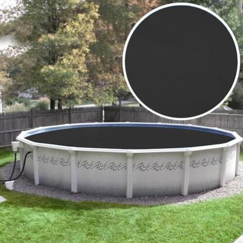 244cm Round Solar Pool Cover PVC Heat Preservation Blanket Outdoor Garden Inflatable Above Ground Pool Tub Rainproof Dust Cover
