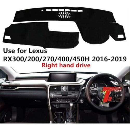 TAIJS Factory Anti Dust Polyester Fibre Car Dashboard Cover For Lexus RX300/200/270/400/450H 2016 2017 20182019 Right hand drive