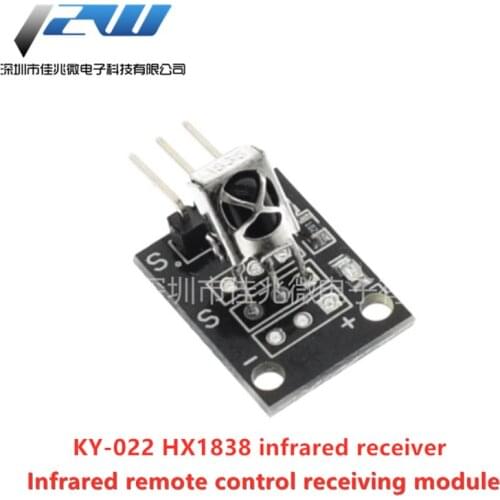 Smart Electronics 3pin KEYES KY-022 HX1838 TL1838 VS1838B 1838 Universal IR Receiver with Infrared Sensor Module for Arduin o Di