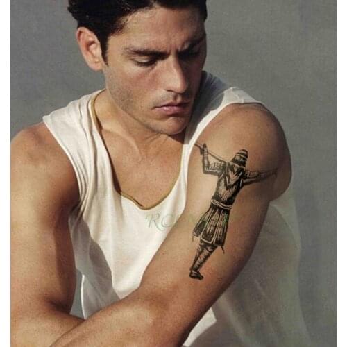 Waterproof Temporary Tattoo Sticker The Monkey King Fake Tatto Flash Tatoo Leg Arm back Large size body art for Men Girl Women