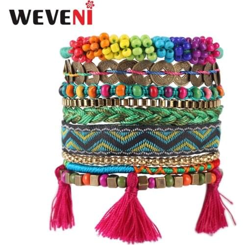 WEVENI Bead Bracelets