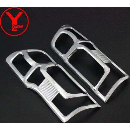 YCSUNZ ABS chrome tail light cover accessories rear lamp parts car styling For nissan urvan Caravan nv350 e26 2016 2017 2018