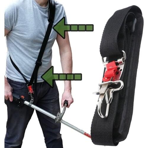 1 Pcs Strimmer Single Strap Harness Adjustable Quick Release For STIHL Strimmer Brush Cutter Grass Trimmer Accessories