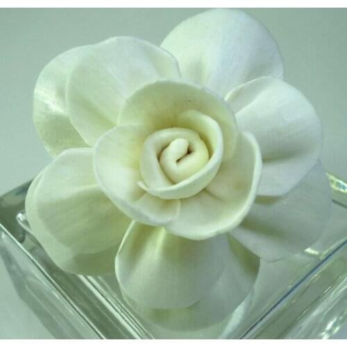 1000 pcs /lot Handmade sola wood flowers for fragrance diffuser and home decor with 12cm Rope or rattan reed sticks Top quality