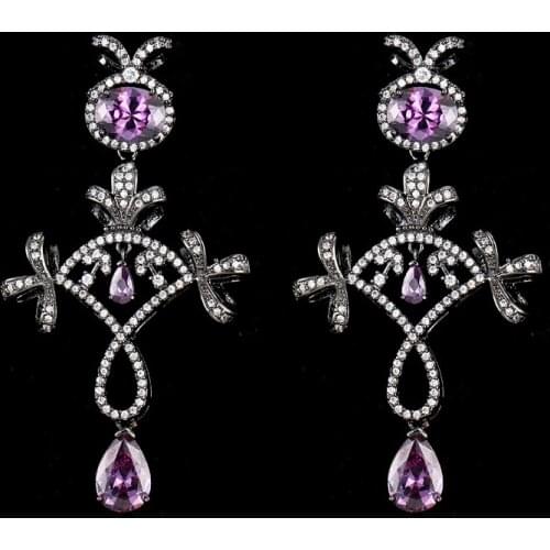 2020 NoEnName_Null The new high-quality wholesale statement cute peach heart earrings factory price