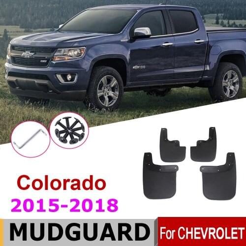 Car Fender For For ChevroletColorado 2018-2015 Mudguard Car Fender Mud Guard Splash Flap Mudguards Accessories 2017 2016