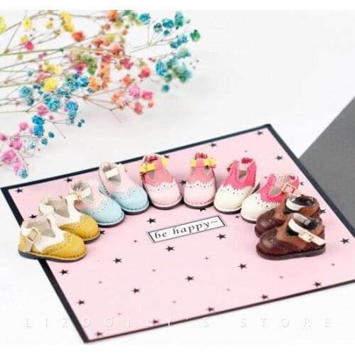 Blythes doll shoes color matching T shoes suitable for Blythes Licca AZONE Momoko JerryB doll shoes accessories for dolls