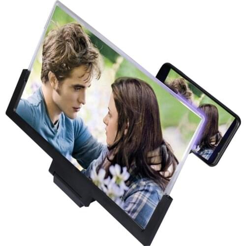 Phone Magnifer Mobile Phone Screen Magnifer Amplifier 14 Inch Screen Amplifier 3d mobile Phone Magnifying Glass Lazy Bracket