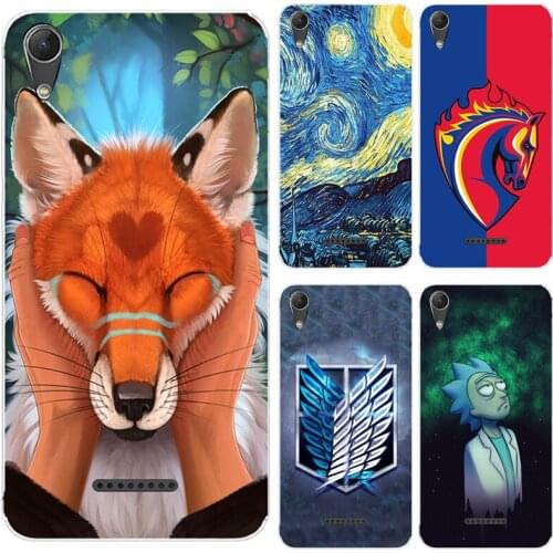Case For Wiko Lenny 4 Lenny4 Case 5.0" Cute Animal Scenery Printing Patterned For Wiko Lenny4 Case Lenny 4 Phone Back Cover