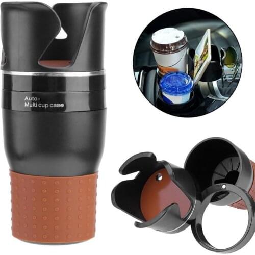 VODOOL Car Bottle Drinks Holders Car Cup Holder Coins Keys Organizer Box Stowing Tidying Case Styling Car Interior Accessories